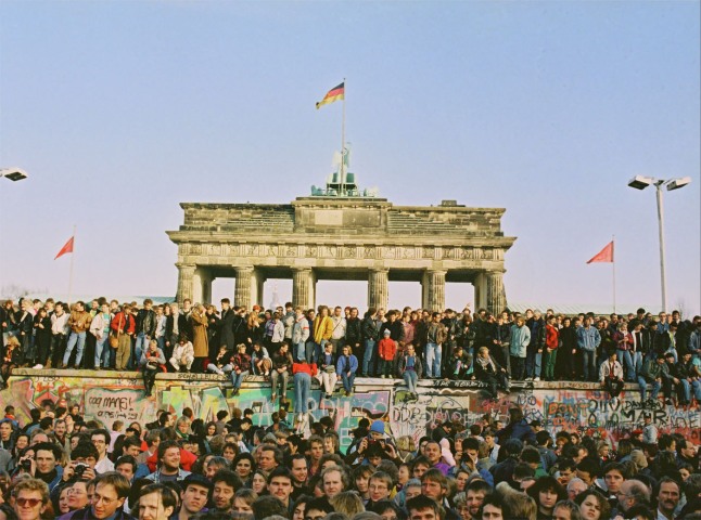 Twenty years ago, on November 9, 1989, jubilant crowds celebrated the opening of border crossings along the Berlin Wall. To find out more about the Berlin Wall, please visit www.Germany.info/withoutwalls.  Copyright: Press and Information Office of the Federal Government of Germany.  (PRNewsFoto/German Embassy Washington, DC)